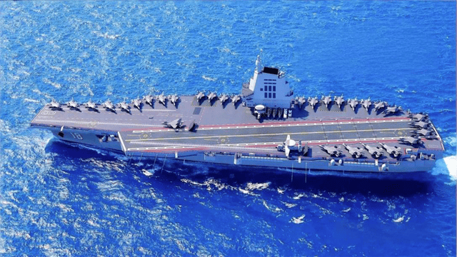 福建舰服役后劲还没过，又一艘“航母”来了！美台险些为她吵翻天