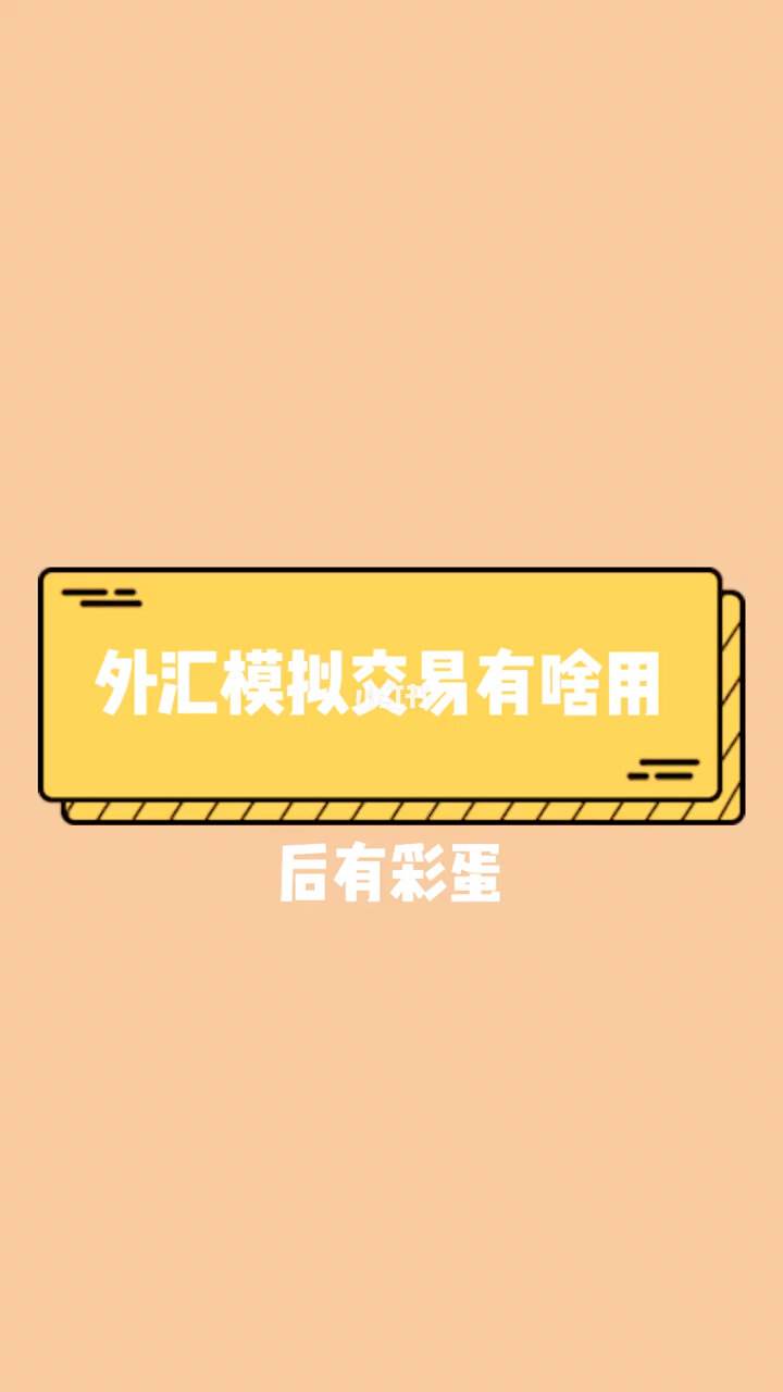 外汇投资模拟(外汇投资模拟实验总结)