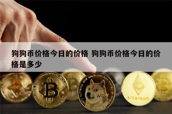 狗狗币今日最新价格(狗狗币今日最新价格软件)